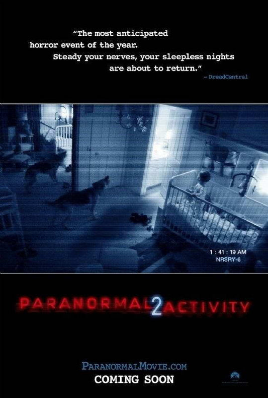Paranormal Activity 2 | Found Footage Horror Poster | Supernatural Movie Art - Movies & TV Poster