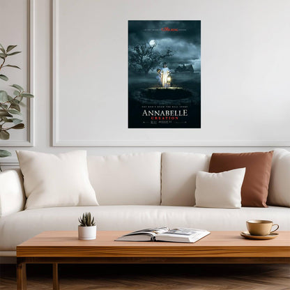 Annabelle Creation Stephanie Sigman | Supernatural Horror Poster | The Conjuring Universe Art - Movies & TV Poster