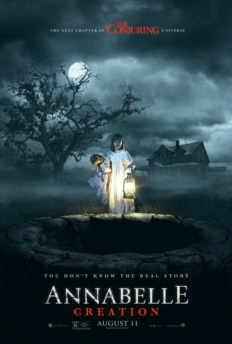 Annabelle Creation Stephanie Sigman | Supernatural Horror Poster | The Conjuring Universe Art - Movies & TV Poster