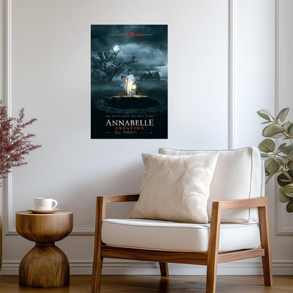Annabelle Creation Stephanie Sigman | Supernatural Horror Poster | The Conjuring Universe Art - Movies & TV Poster