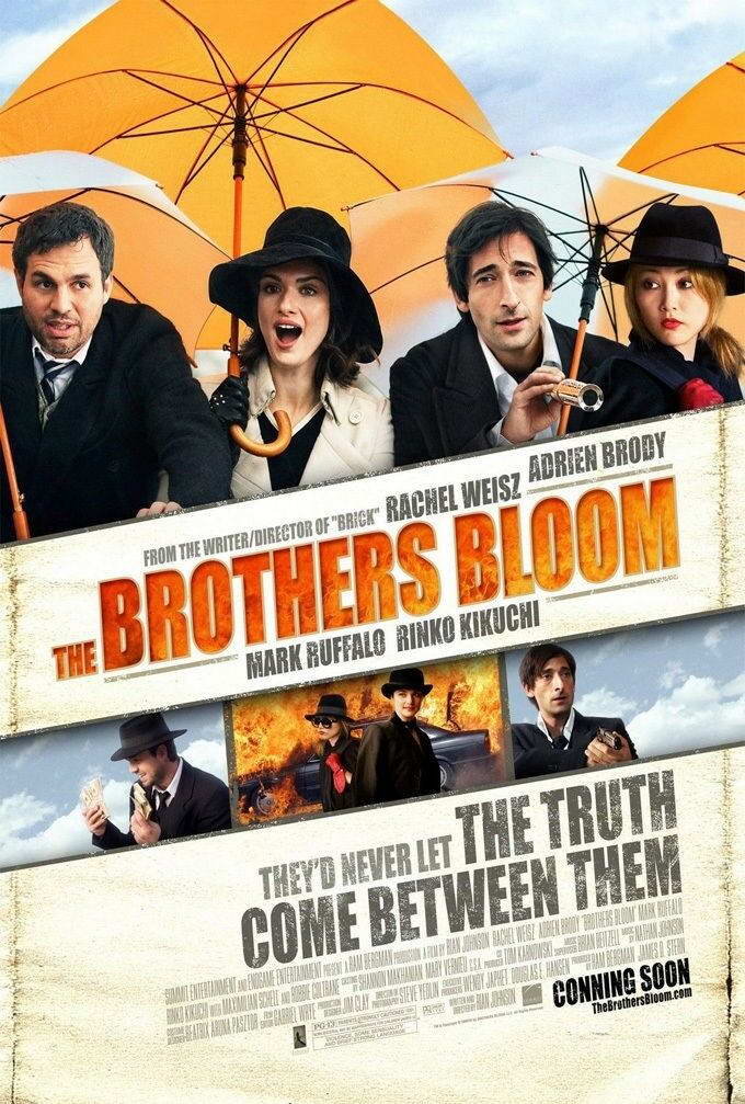 The Brothers Bloom | Rachel Weisz & Adrien Brody | Adventure Comedy Poster - Movies & TV Poster