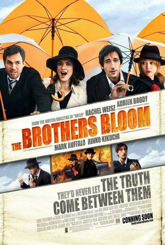 The Brothers Bloom | Rachel Weisz & Adrien Brody | Adventure Comedy Poster - Movies & TV Poster