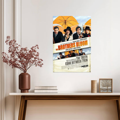 The Brothers Bloom | Rachel Weisz & Adrien Brody | Adventure Comedy Poster - Movies & TV Poster