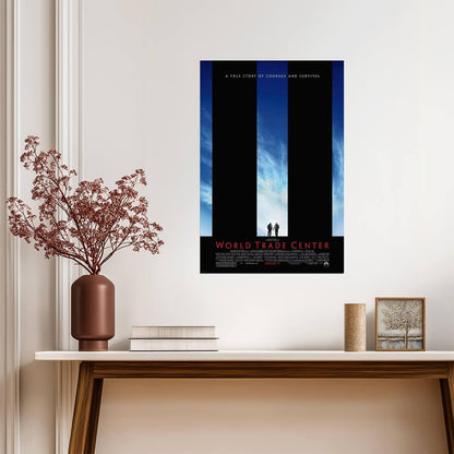 World Trade Center Nicolas Cage | Oliver Stone 9/11 Film Poster | Historical Drama Art - Movies & TV Poster