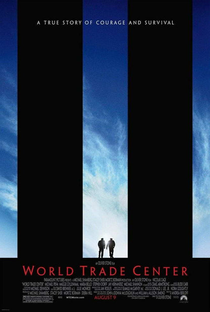 World Trade Center Nicolas Cage | Oliver Stone 9/11 Film Poster | Historical Drama Art - Movies & TV Poster