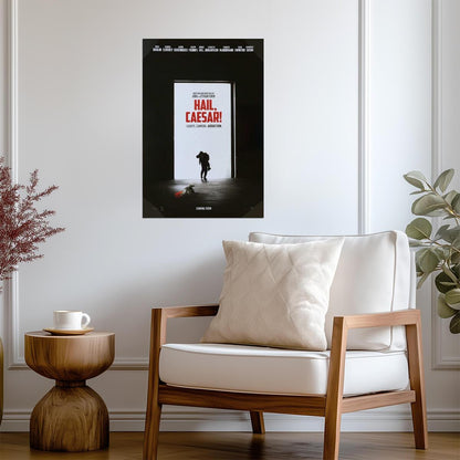Hail Caesar a Coen Brothers Film | Old Classic Comedy Poster | Star-Studded Movie Art - Movies & TV Poster