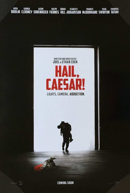 Hail Caesar a Coen Brothers Film | Old Classic Comedy Poster | Star-Studded Movie Art - Movies & TV Poster