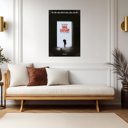 Hail Caesar a Coen Brothers Film | Old Classic Comedy Poster | Star-Studded Movie Art - Movies & TV Poster