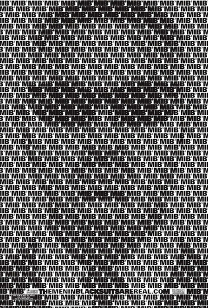 Men in Black 3 Will Smith as Agent J | Text Art Portrait Poster | Sci-Fi Movie Wall Art - Movies & TV Poster