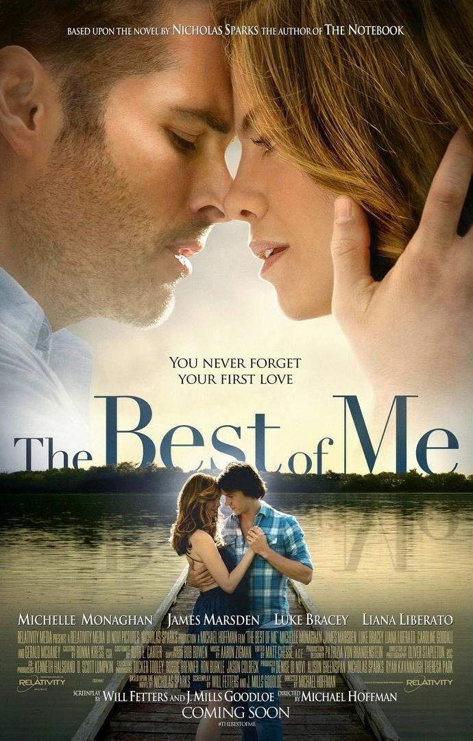 The Best of Me | Michelle Monaghan & James Marsden | Nicholas Sparks Romance Poster - Movies & TV Poster