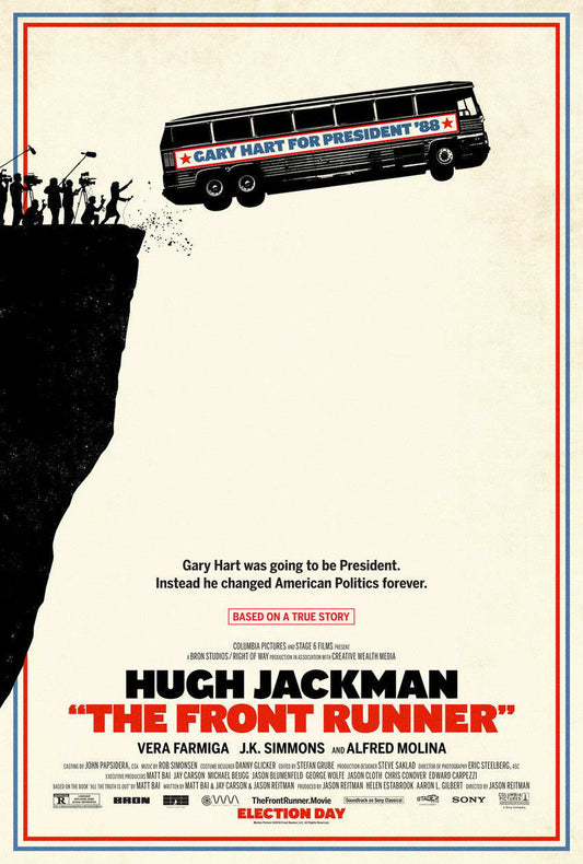 The Front Runner Hugh Jackman | Gary Hart Biopic | Political Drama Movie Poster - Movies & TV Poster