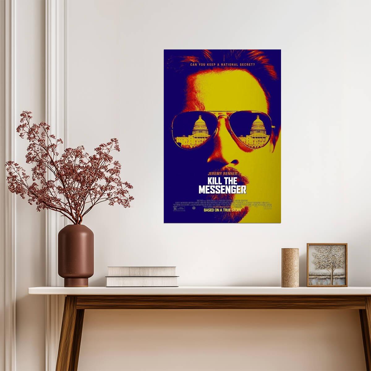 Kill the Messenger Jeremy Renner | True Story Crime Thriller | Investigative Journalist Poster - Movies & TV Poster