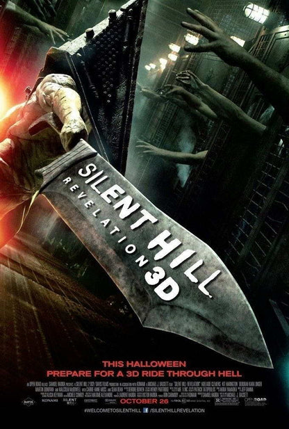 Silent Hill Revelation 3D | Video Game Horror Movie Poster | Supernatural Survival Art - Movies & TV Poster