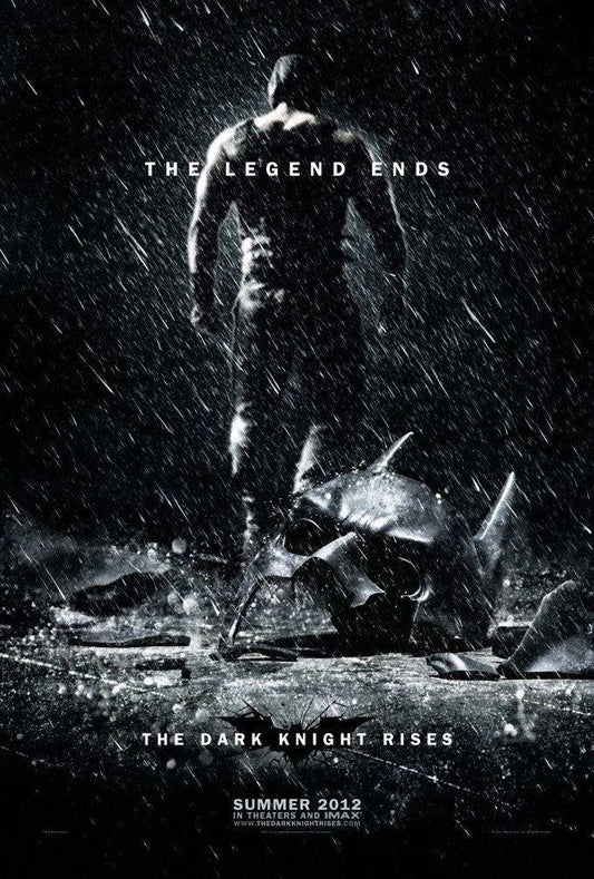 The Dark Knight Rises | Bane "The Legend Ends" | Tom Hardy Villain Poster - Movies & TV Poster