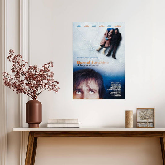 Eternal Sunshine of the Spotless Mind | Jim Carrey & Kate Winslet | Romantic Drama Poster - Movies & TV Poster
