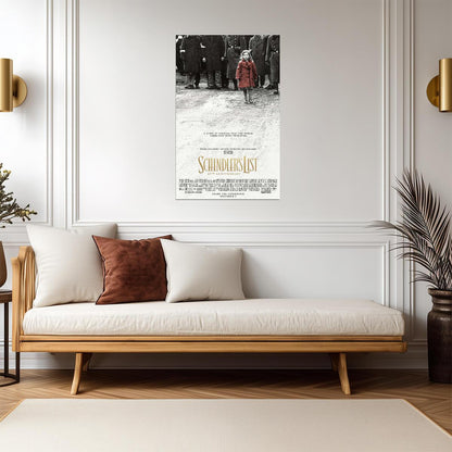 Schindler's List 1993 | A Film by Steven Spielberg | Historical Drama Poster - Movies & TV Poster