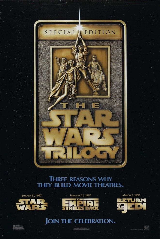 Star Wars Original Trilogy Special Edition | Classic Sci-Fi Movie Poster - Movies & TV Poster
