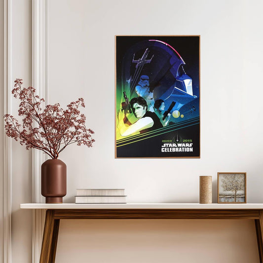 Star Wars Celebration Anaheim 2015 | Convention Art Print | Sci-Fi Event Poster - Movies & TV Poster