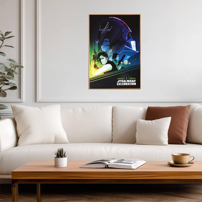 Star Wars Celebration Anaheim 2015 | Convention Art Print | Sci-Fi Event Poster - Movies & TV Poster