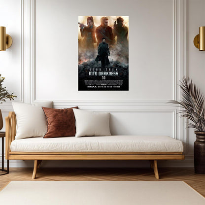 Star Trek Into Darkness | Chris Pine as Captain Kirk | Sci-Fi Movie Poster - Movies & TV Poster