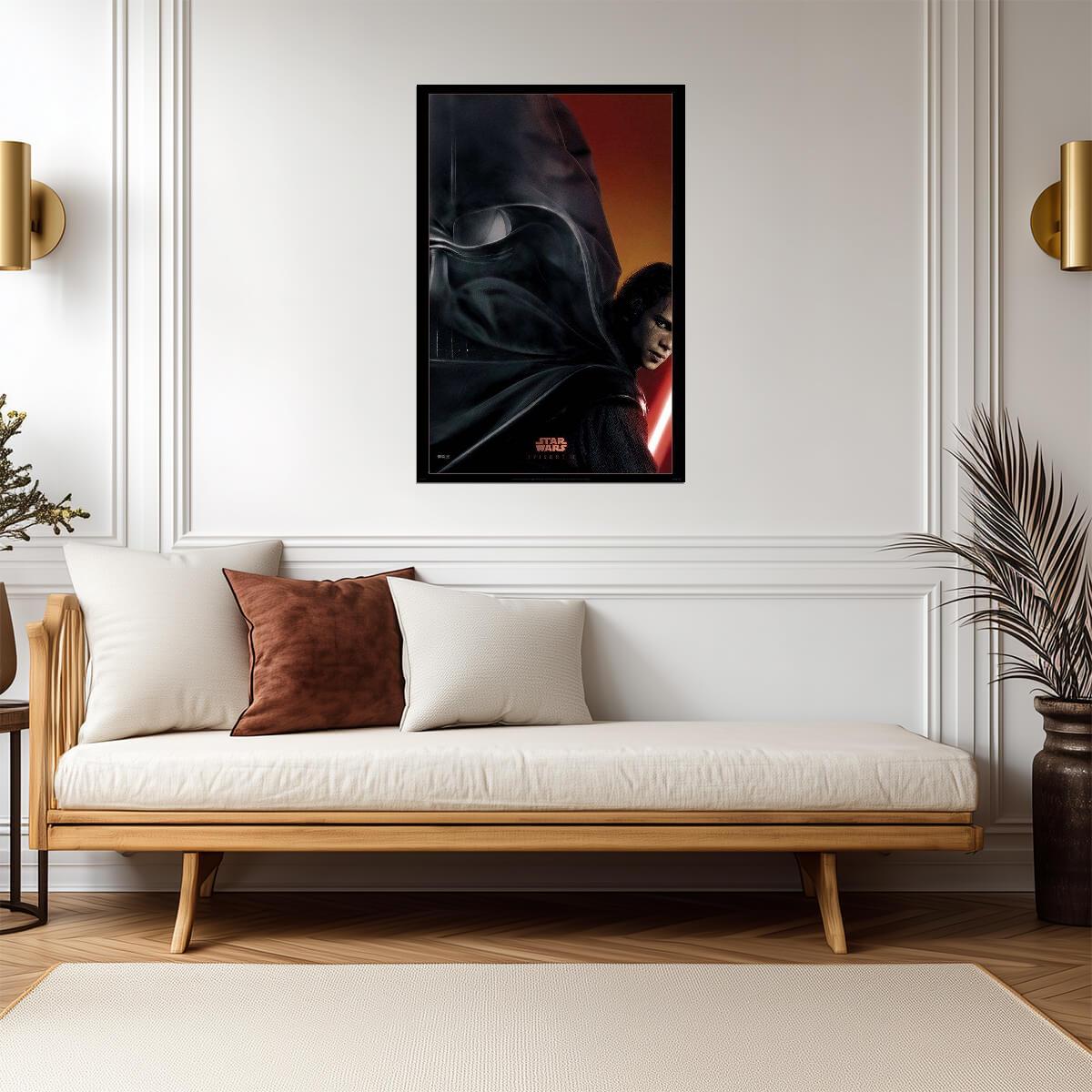Star Wars: Revenge of the Sith | Anakin Skywalker vs Darth Vader | Sci-Fi Movie Poster - Movies & TV Poster