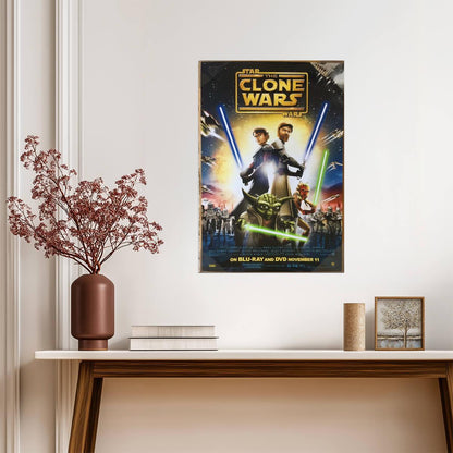 Star Wars: The Clone Wars 2008 | Animated Series Poster | Kids Room Decor - Movies & TV Poster