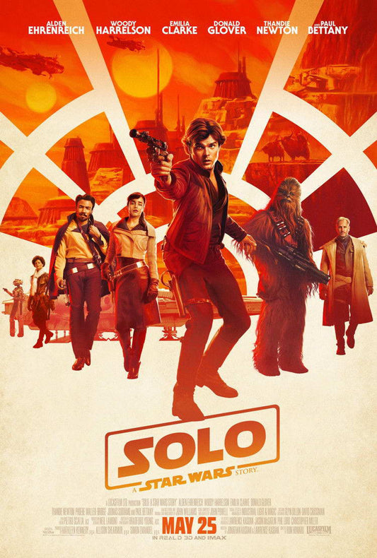 Solo: A Star Wars Story | A Ron Howard Film | Sci-Fi Movie Poster - Movies & TV Poster
