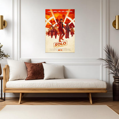 Solo: A Star Wars Story | A Ron Howard Film | Sci-Fi Movie Poster - Movies & TV Poster