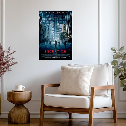 Inception 2010 | A Christopher Nolan Film | Sci-Fi Thriller Poster - Movies & TV Poster