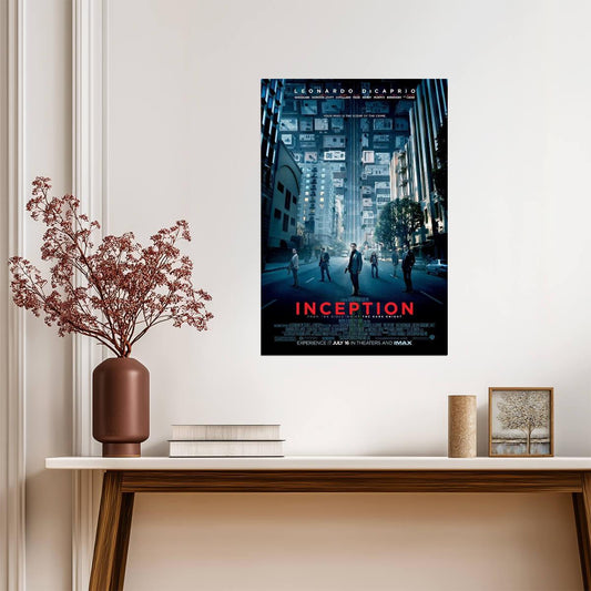 Inception 2010 | A Christopher Nolan Film | Sci-Fi Thriller Poster - Movies & TV Poster