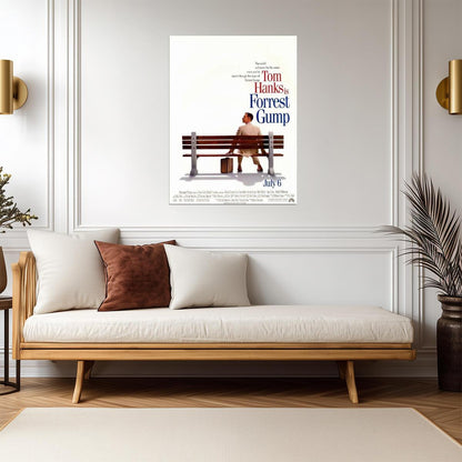 Forrest Gump 1994 | Tom Hanks as Forrest | Classic Movie Poster - Movies & TV Poster