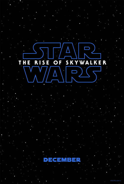 Star Wars: The Rise of Skywalker 2019 | Sci-Fi Sequel Poster | Rey & Kylo Ren - Movies & TV Poster