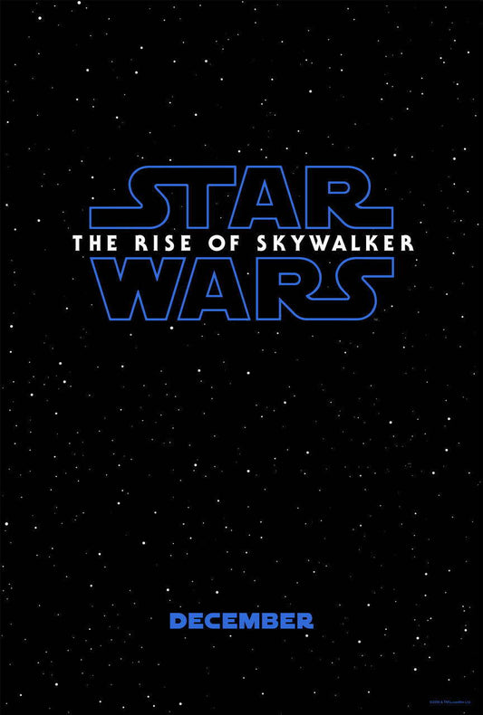 Star Wars: The Rise of Skywalker 2019 | Sci-Fi Sequel Poster | Rey & Kylo Ren - Movies & TV Poster
