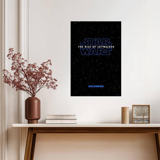 Star Wars: The Rise of Skywalker 2019 | Sci-Fi Sequel Poster | Rey & Kylo Ren - Movies & TV Poster