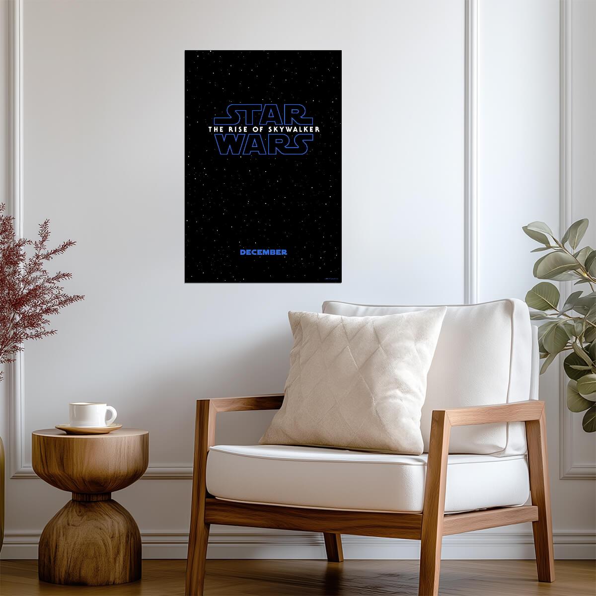 Star Wars: The Rise of Skywalker 2019 | Sci-Fi Sequel Poster | Rey & Kylo Ren - Movies & TV Poster