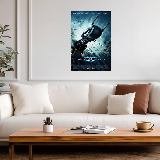 The Dark Knight | Batman on the Batpod | Action Movie Scene Poster - Movies & TV Poster