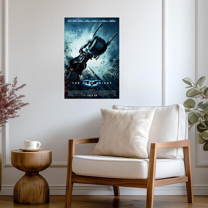 The Dark Knight | Batman on the Batpod | Action Movie Scene Poster - Movies & TV Poster