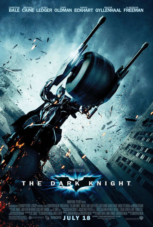 The Dark Knight | Batman on the Batpod | Action Movie Scene Poster - Movies & TV Poster