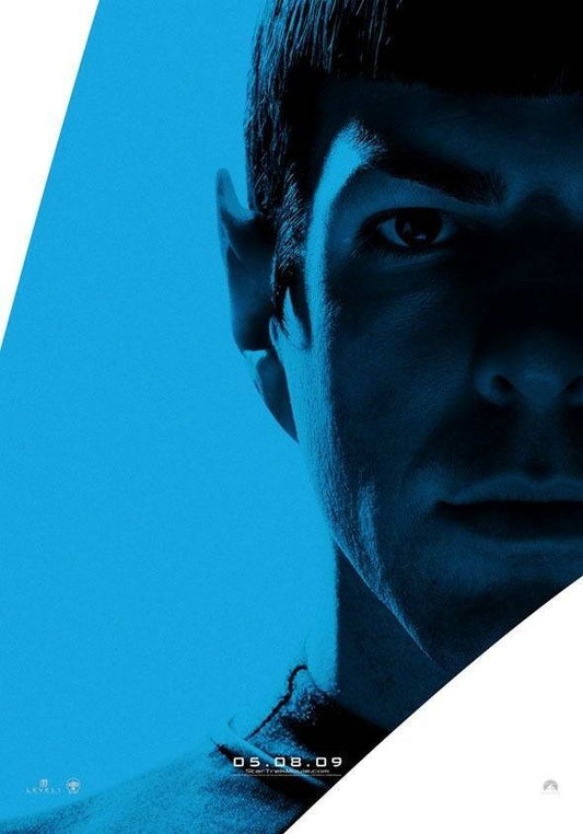 Star Trek 2009 | Zachary Quinto as Spock | Sci-Fi Character Poster - Movies & TV Poster
