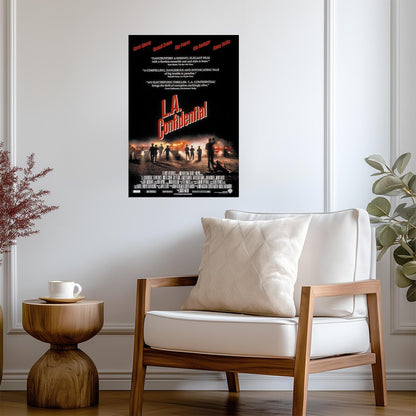 L.A. Confidential 1997 | Russell Crowe & Guy Pearce | Neo-Noir Crime Film Poster - Movies & TV Poster