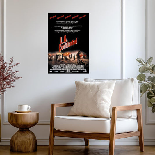 L.A. Confidential 1997 | Russell Crowe & Guy Pearce | Neo-Noir Crime Film Poster - Movies & TV Poster