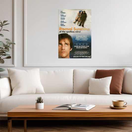 Eternal Sunshine of the Spotless Mind | Romantic Drama Movie Poster | Wall Art Gift - Movies & TV Poster
