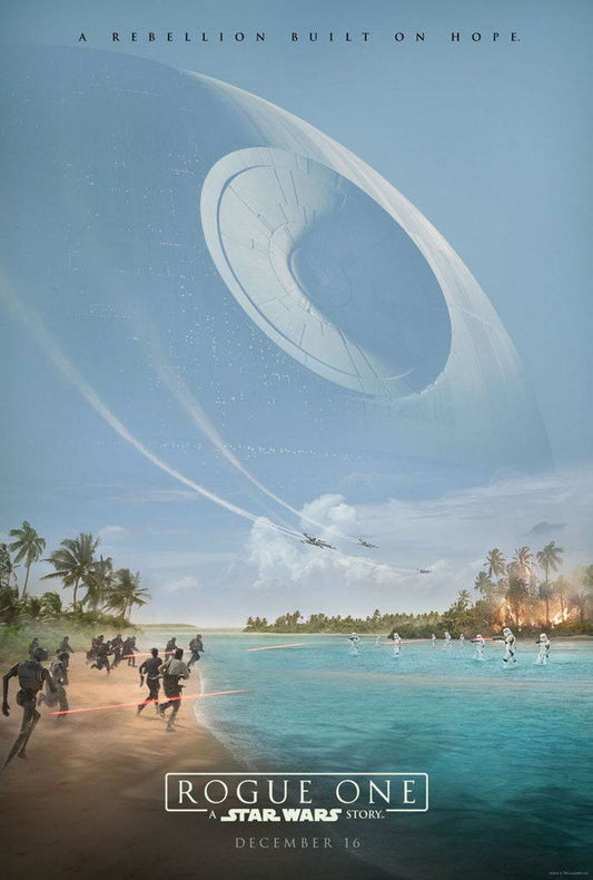 Rogue One: A Star Wars Story 2016 | Jyn Erso Rebellion Poster - Movies & TV Poster