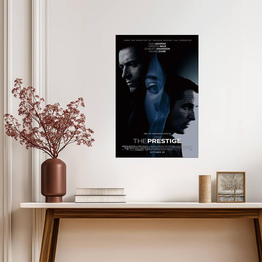 The Prestige | Hugh Jackman & Christian Bale | Christopher Nolan Thriller Poster - Movies & TV Poster