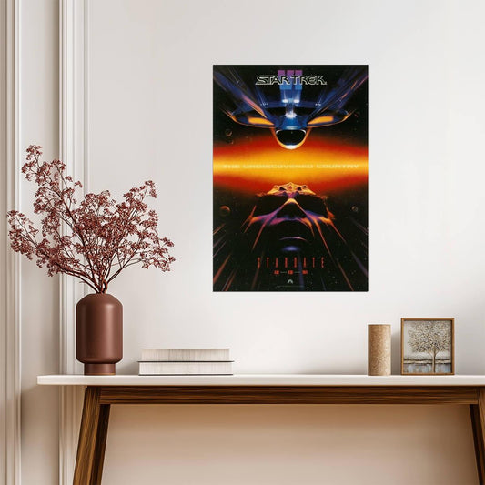 Star Trek VI: The Undiscovered Country 1991 | Classic Sci-Fi Movie Poster - Movies & TV Poster