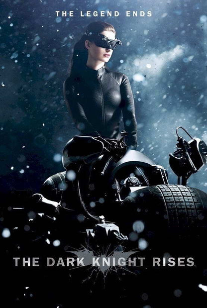 The Dark Knight Rises | Anne Hathaway as Catwoman | Superhero Movie Poster - Movies & TV Poster
