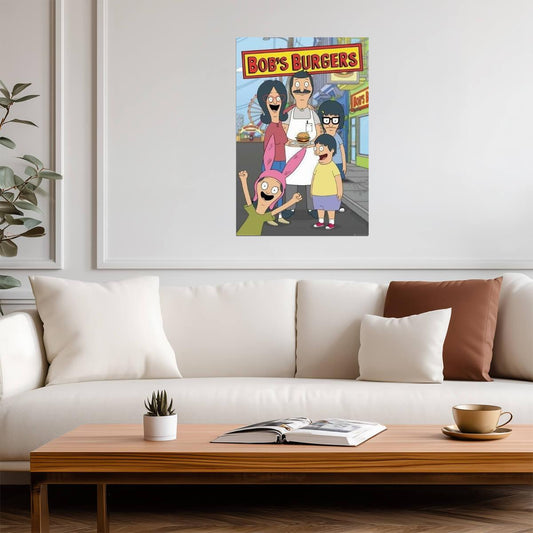 Bob's Burgers | The Belcher Family Portrait | Animated TV Show Poster - Movies & TV Poster