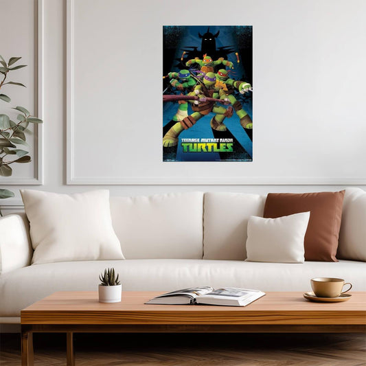 Teenage Mutant Ninja Turtles Assemble | Nickelodeon Cartoon Poster - Movies & TV Poster