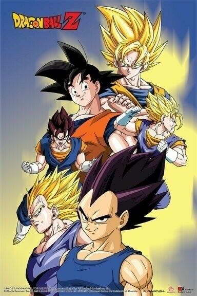 Dragon Ball Z | Goku and the Z Fighters | Shonen Anime Poster - Anime Poster