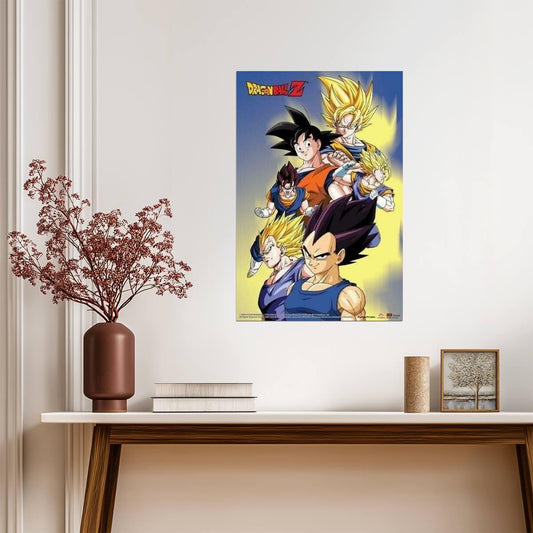 Dragon Ball Z | Goku and the Z Fighters | Shonen Anime Poster - Anime Poster